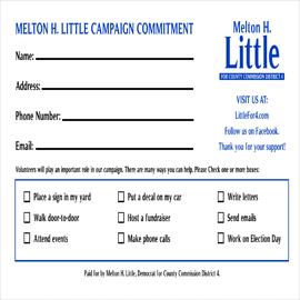 melton little campaign card